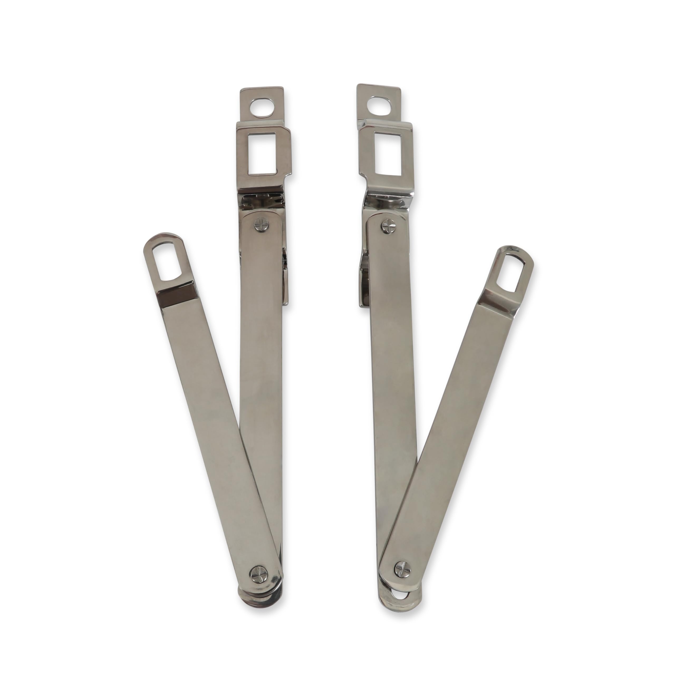 Tailgate Link Set Brothers Trucks A6458-76 - Fleetside - Stainless Steel - Pair