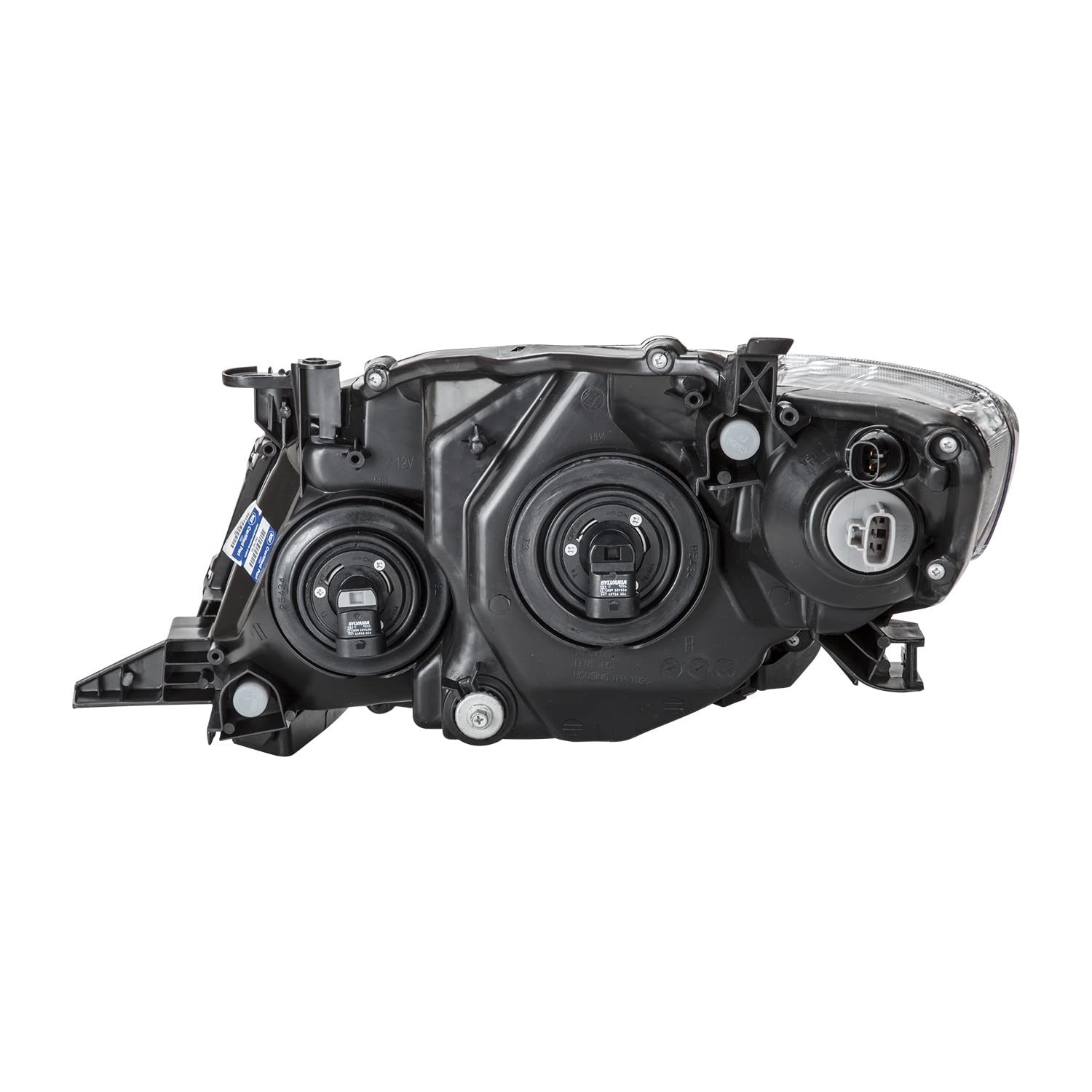 Right TYC Headlight Assembly Compatible with 2009-2010 Toyota Corolla