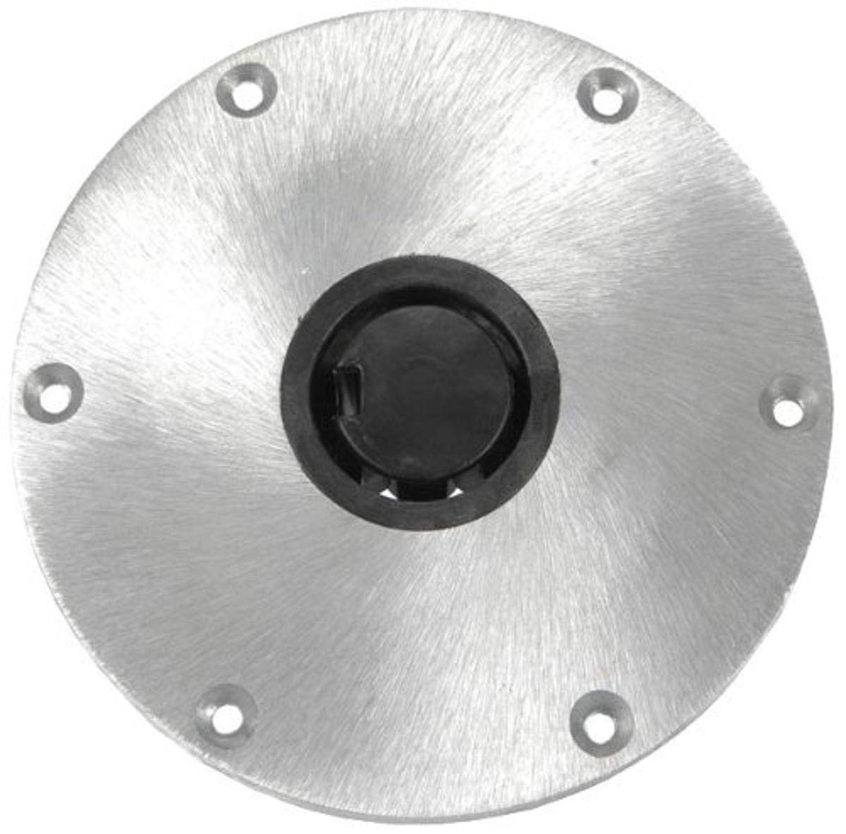 9" Round Aluminum Base Springfield Marine 1300750-1 - for Plug-in Posts (3001.9830)