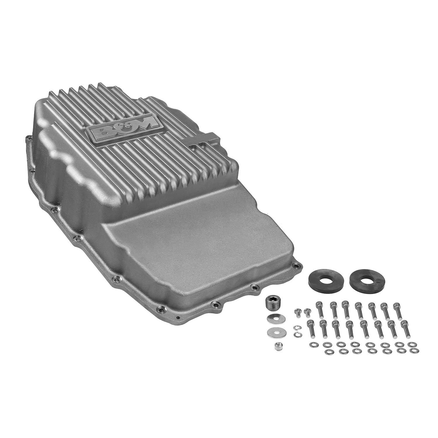Hi-Tek B&M 70399 Transmission Pan Natural