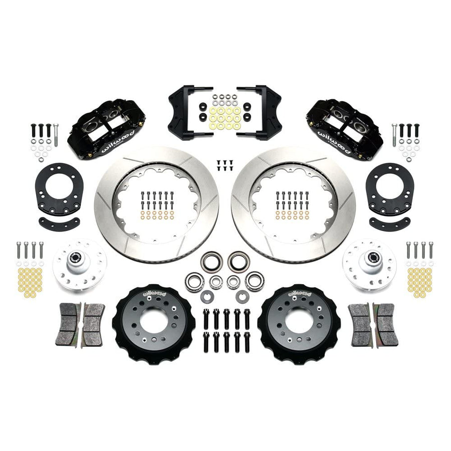 Front Hub Kit FNSL6R, 14.00", Drill, Red