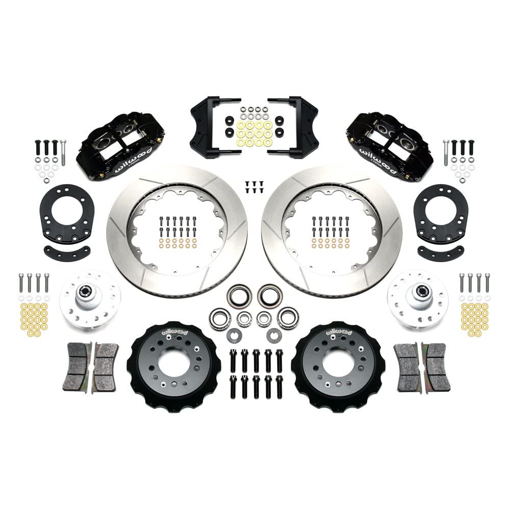 Front Hub Kit FNSL6R, 14.00", Drill, Red