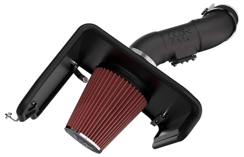 Cold Air Intake System K&N: High-Flow Air Filter, Increase Performance & Towing: Compatible with 2012-2021 Toyota, Sequoia, Tundra, 63-9036