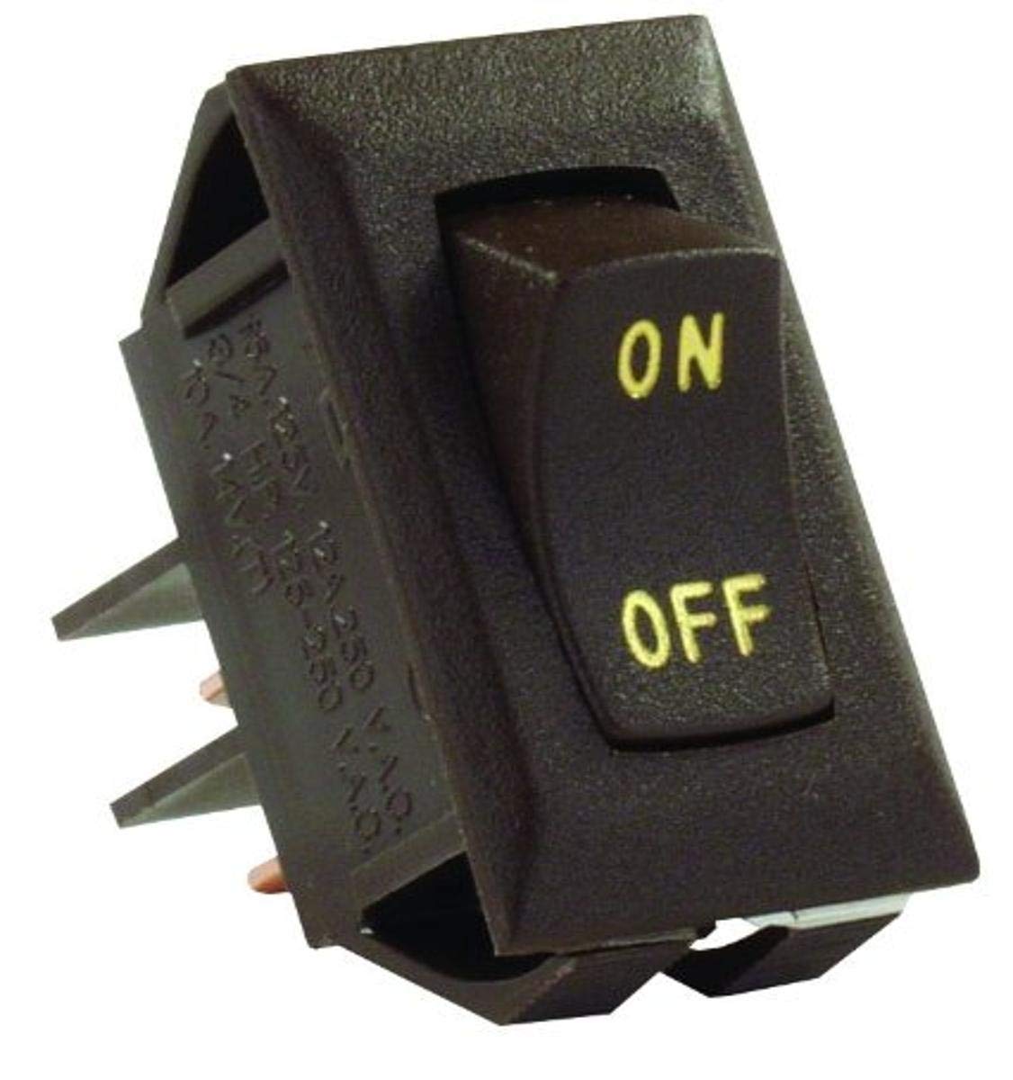 Brown JR Products 12605 SPST Labeled On/Off Switch