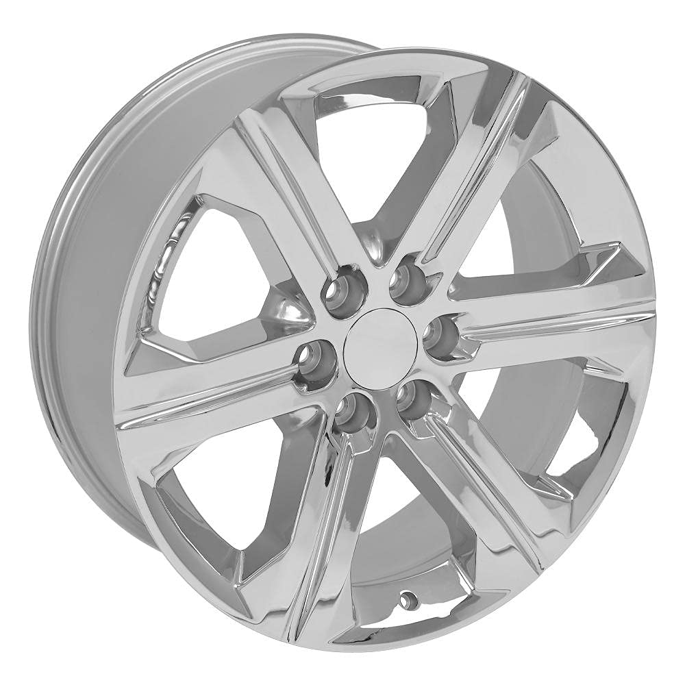 CV60-22090-6550-24C OE Wheels LLC Chrome Wheel Painted (22 x 9. inches /6 x 139 mm, 24 mm Offset)