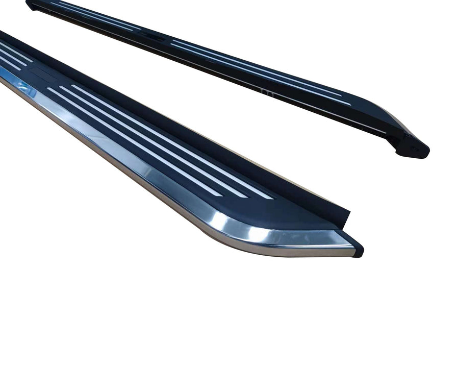 Pinnacle Running Boards Black Horse Compatible with Pathfinder/QX60-PINI79