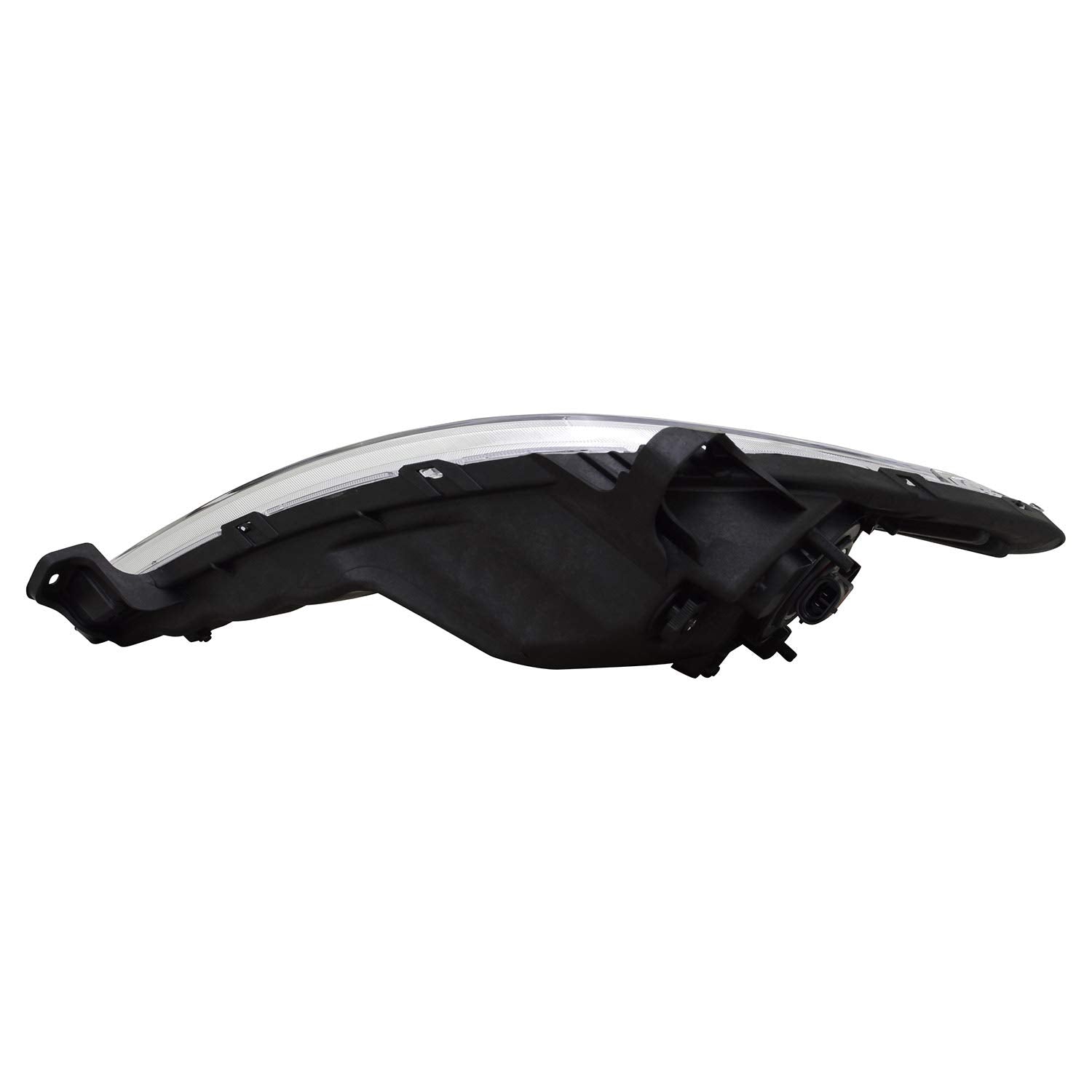 Left TYC Fog Light Assembly Compatible with 2011-2015 Hyundai Santa Fe