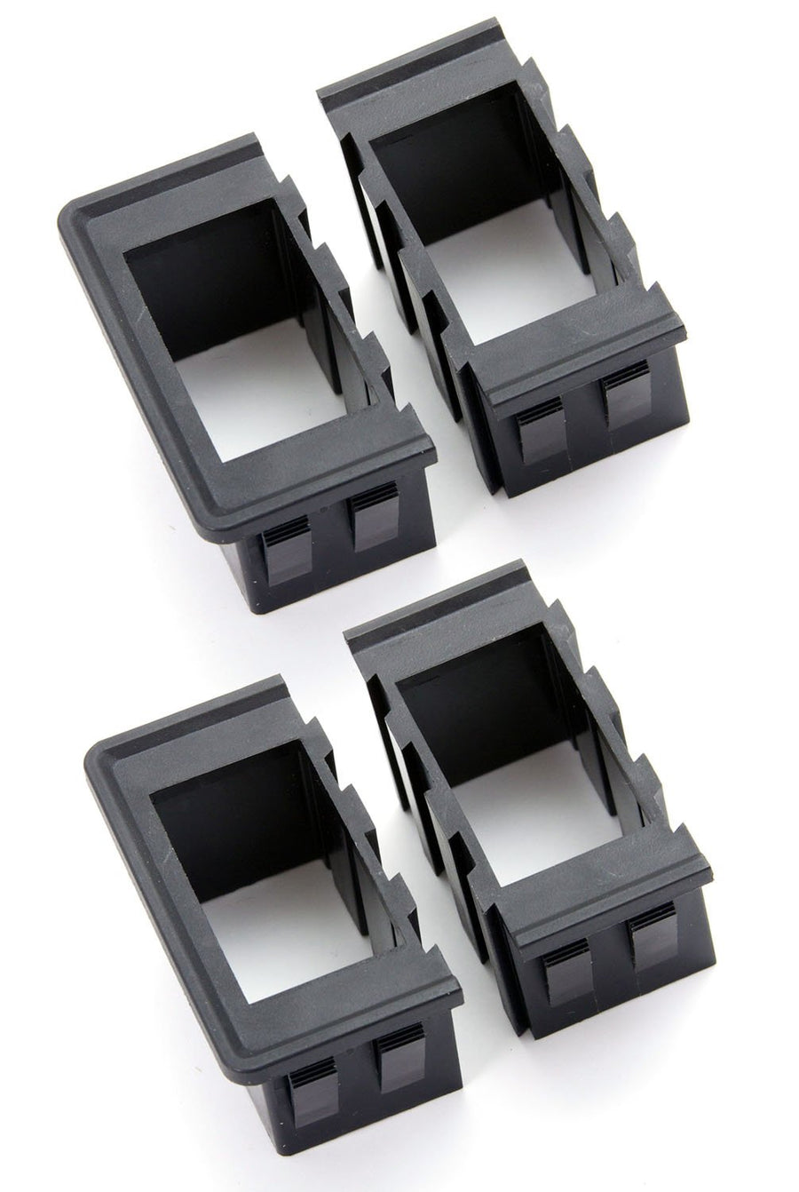 Rugged Ridge | 4 Piece Switch Housing Kit, Rocker Style Switches | 17235.20