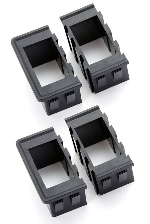 Rugged Ridge | 4 Piece Switch Housing Kit, Rocker Style Switches | 17235.20