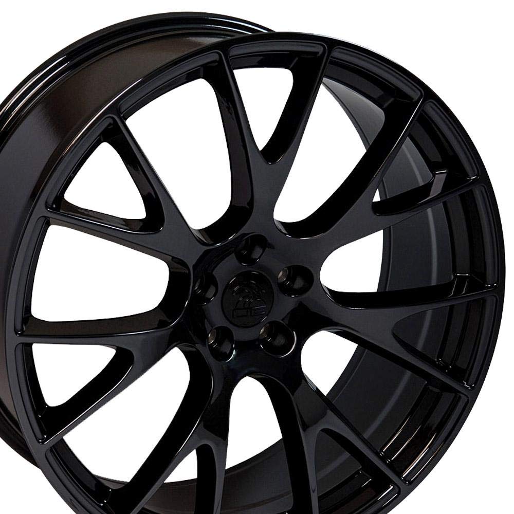 20 Inch OE Wheels DG15 Rim Fits Hellcat Style 5x115 20x10 Gloss Black - Hollander 2528 (1)