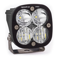 Baja Designs Black Squadron Pro LED Light Pod (Driving/Combo; Clear)