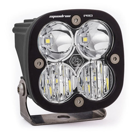 Baja Designs Black Squadron Pro LED Light Pod (Driving/Combo; Clear)