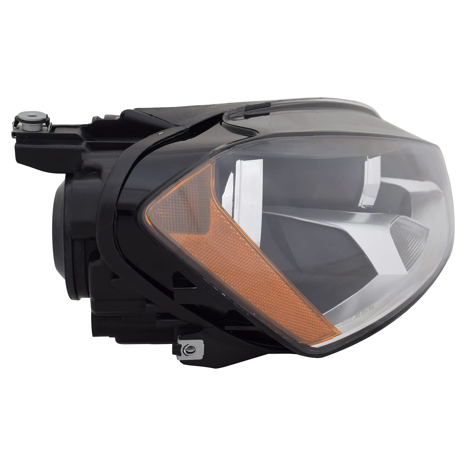 Right-Side TYC 20-9699-00 Headlight Assembly Compatible with 2015-2017 Volkswagen Golf