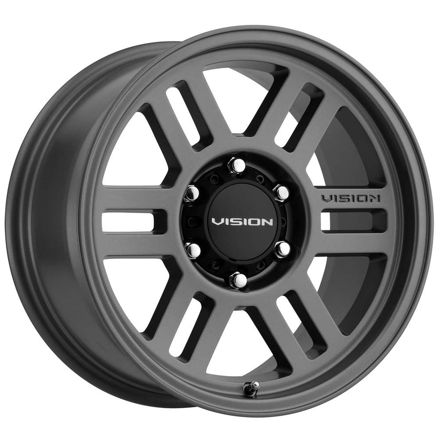 Off-Road Vision 355 Wheel - Manx 2 Overland Series - Satin Gray - 17" x 9", 18 Offset, 6x139.7 Bolt Pattern, 106.2mm Hub