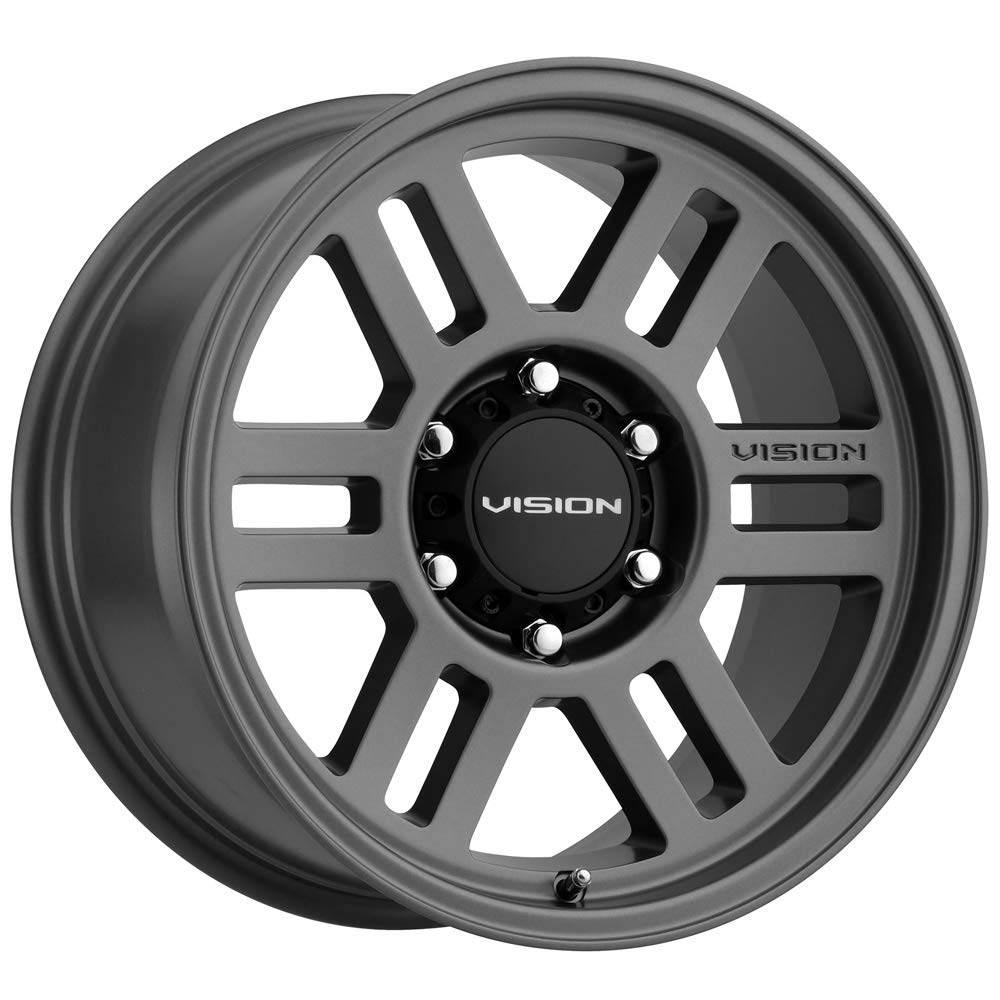 Off-Road Vision 355 Wheel - Manx 2 Overland Series - Satin Gray - 17" x 9", 18 Offset, 6x139.7 Bolt Pattern, 106.2mm Hub