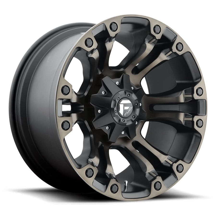 1PC Fuel D569 17X10 8X170 MT-BLK-DDT -18MM - D56917001747