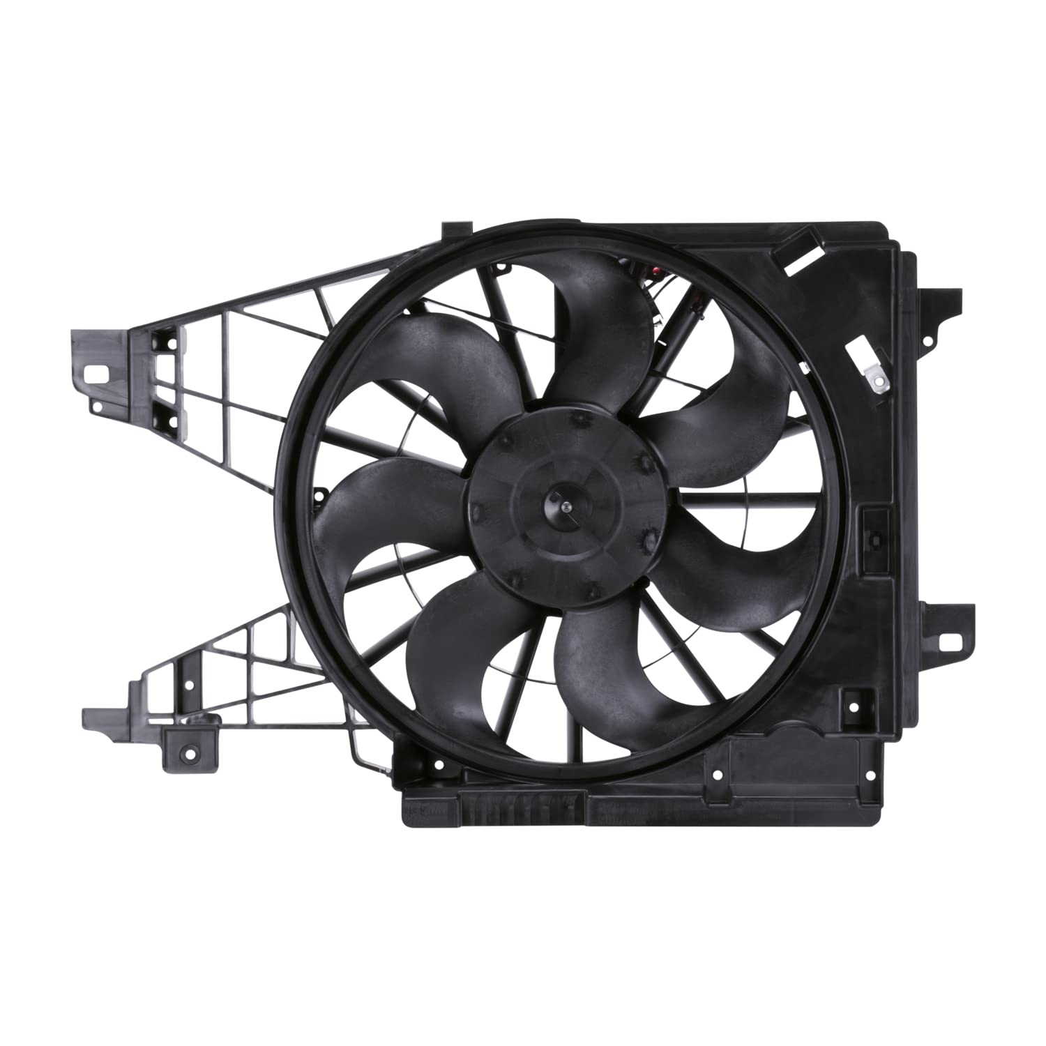 Cooling Fan Assembly TYC 621950 Compatible with 2006-2009 Chevrolet Corvette