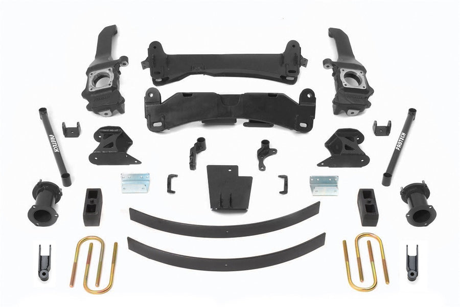 Fabtech K7034 Rear Lift System w/Shocks Basic for 6 in. Lift System