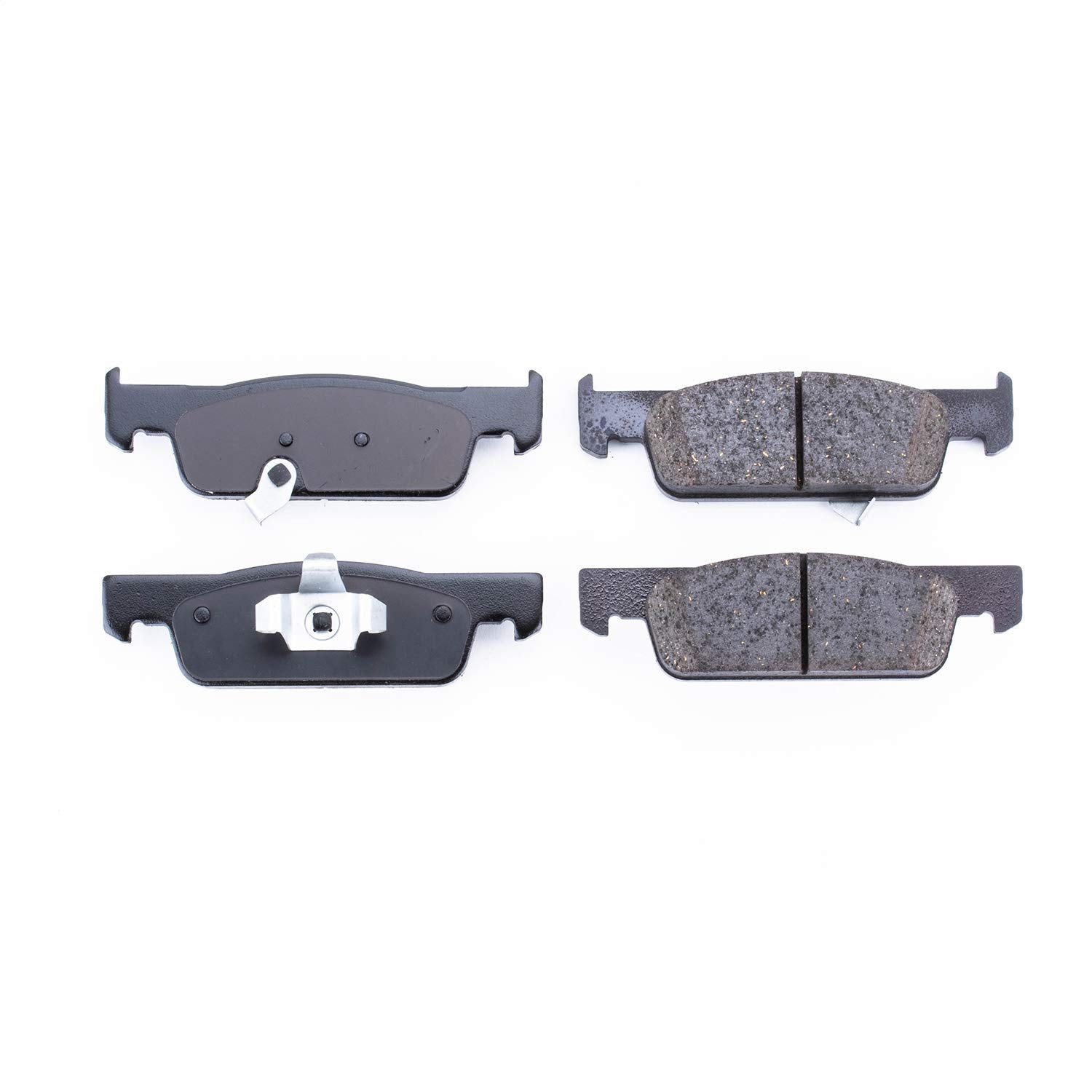 Power Stop Z16 Evolution 16-1955 Front Ceramic Brake Pads For Smart EQ fortwo 2019, Smart Fortwo 2016-2018 [Model Specific]