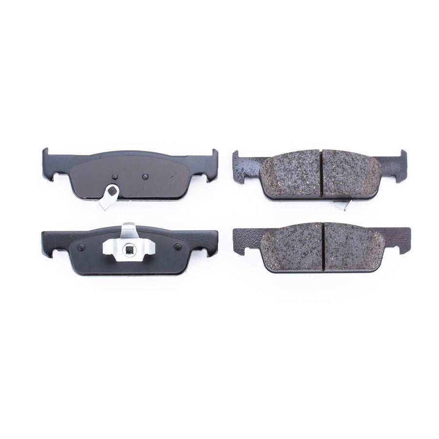 Power Stop Z16 Evolution 16-1955 Front Ceramic Brake Pads For Smart EQ fortwo 2019, Smart Fortwo 2016-2018 [Model Specific]