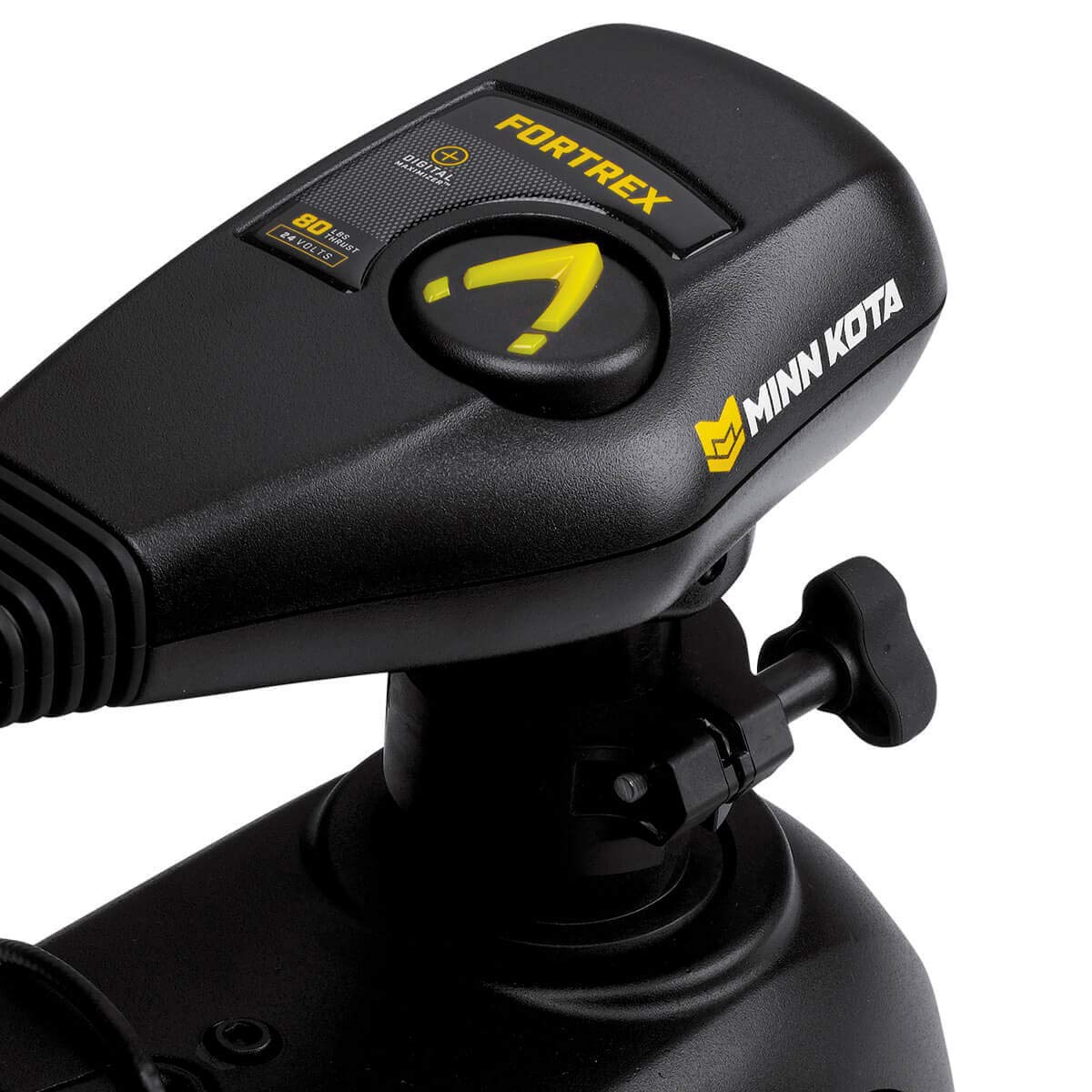 Minn Kota Bow-Mount Fortrex Electric Trolling Motor with Dual Spectrum Chirp Sonar – 80 Lb. Thrust, 52 in. Shaft, Freshwater
