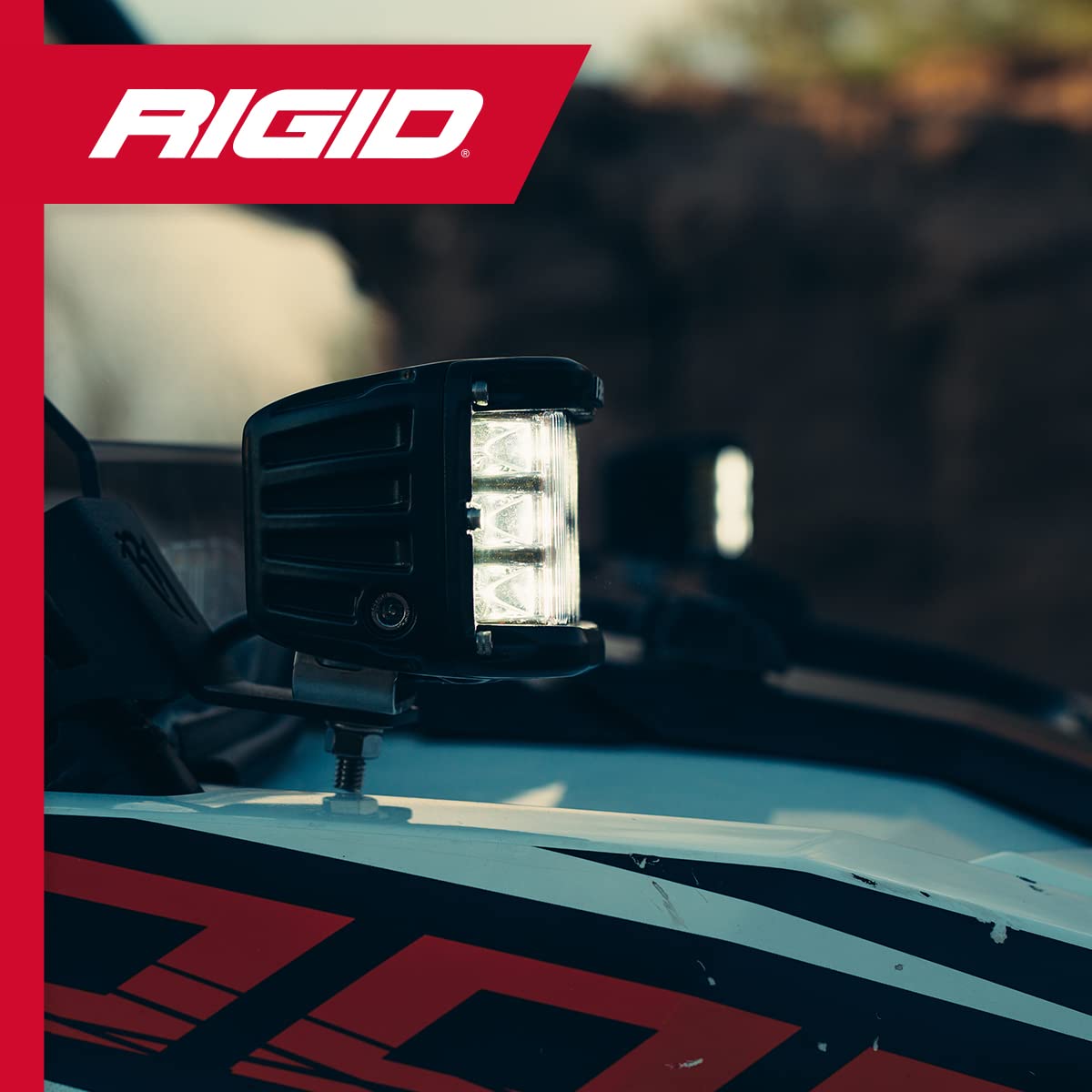 D-SS PRO, RIGID INDUSTRIES Flood, Black Housing (Pair) For Auto And ATV
