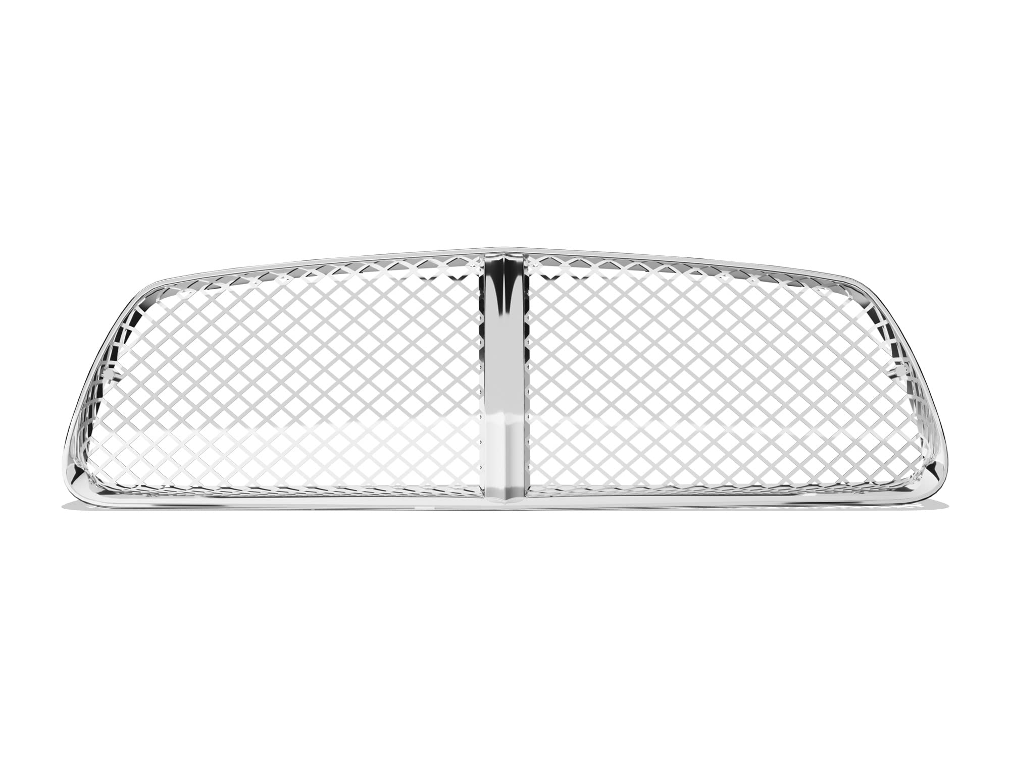 7147683 Armordillo USA Mesh Grille Fits 2011-2012 Dodge Charger-Chrome (Excl. SRT8)