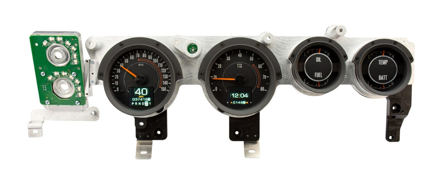 Dakota Digital Retrotech Gauge Instrument System RTX-71D-CHG-X Compatible with 1971-74 B-Body Rallye: Plymouth GTX, Road Runner and Dodge Charger, and 1971 Super Bee