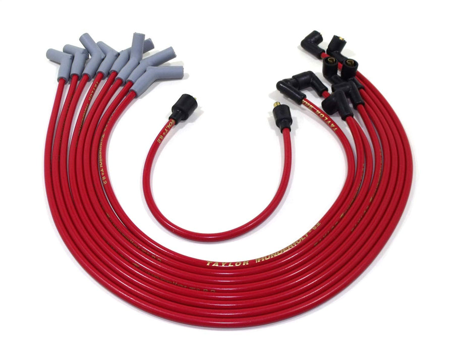 8.2mm Taylor Cable Red Custom Fit ThunderVolt Ultra High Performance Spark Plug Wire Set