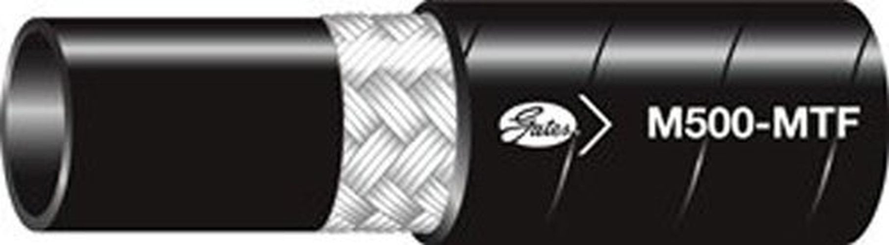 4M500-MTFXREEL Gates M500 Wire Braid Hydraulic Hose, 1/4" ID x 440-ft. L