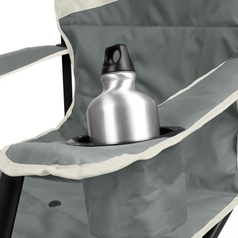 Coleman Camping Chair Big-N-Tall with Cup Holder & Side Pocket, Water-Resistant XL Outdoor Seat Supports up to 600 lbs, Great for Camping, Tailgating, Firepits, Patio, & More