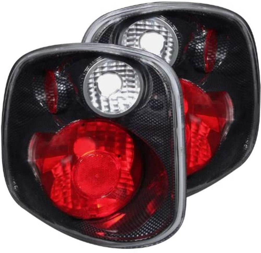 Carbon Fiber ANZO USA Euro Tail Light Set-Clear Lens 211067