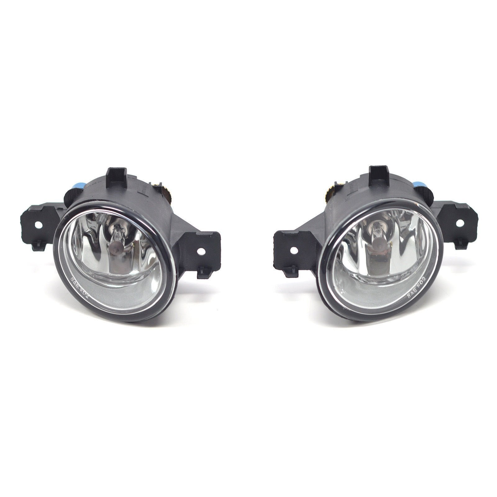 OEM Replica Black Horse Fog Light Clear Compatible with 2017-2018 Nissan Rogue-NS830OE