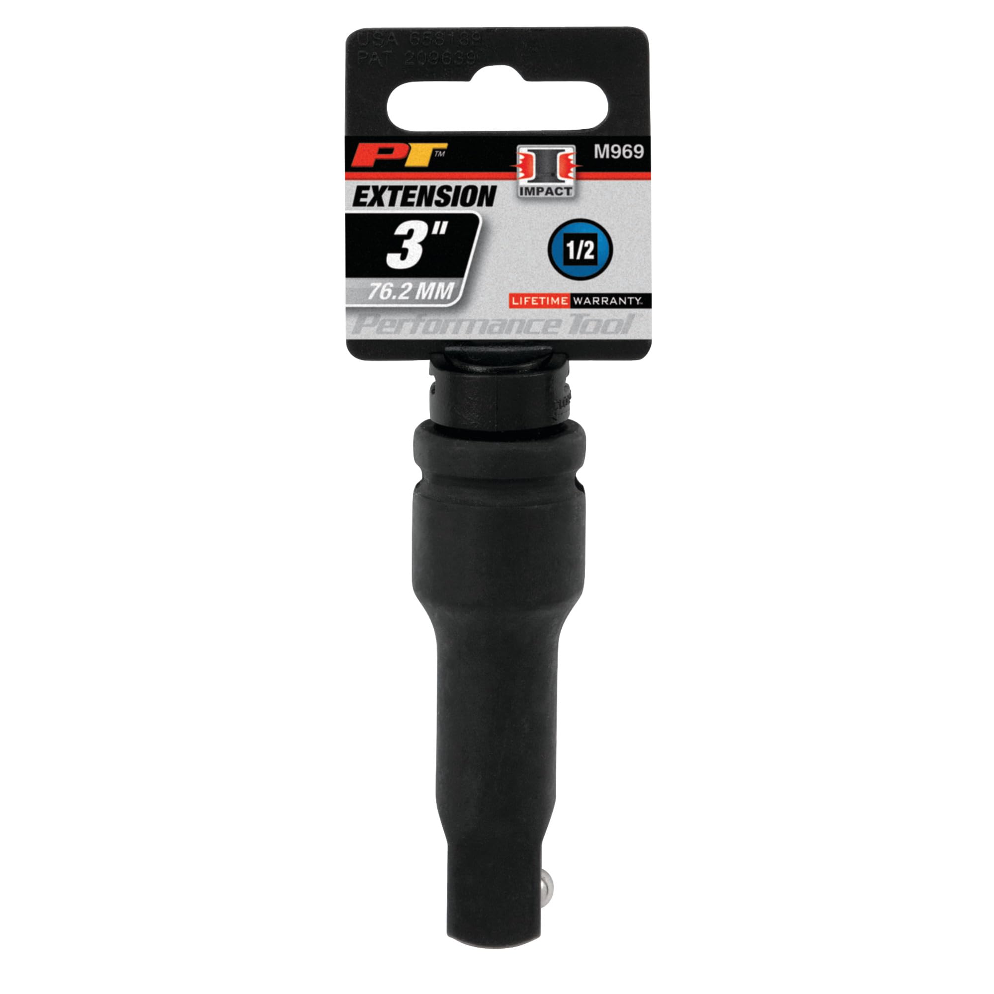 1/2-Inch Drive Performance Tool M969 x 3-Inch Impact Extension