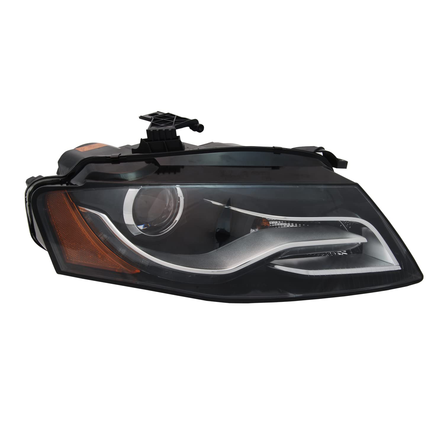 Right TYC Headlight Assembly Compatible with 2009-2012 Audi A4