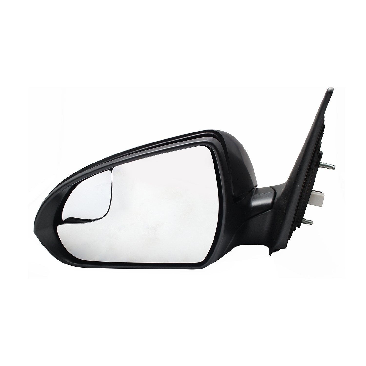 Non Heated TYC 7710752 Replacement Left Mirror for Hyundai Elantra, 1 Pack