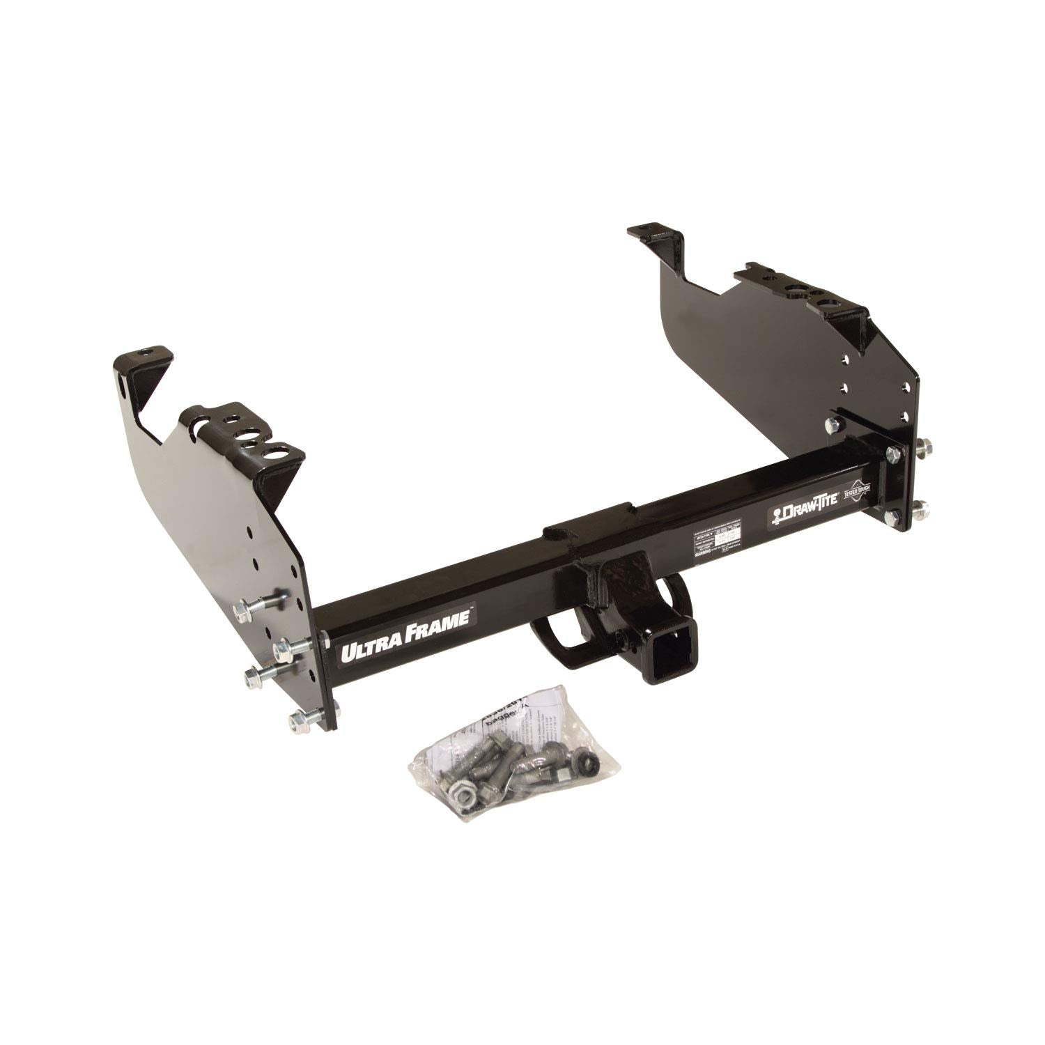 Ultra Frame Draw-Tite 41947 Class 5 Trailer Hitch, 2 Inch Square Receiver, Black Compatible with Selected Chevrolet, Dodge, Ford, GMc, RAM, Sterling (Please Verify Vehicle Application)