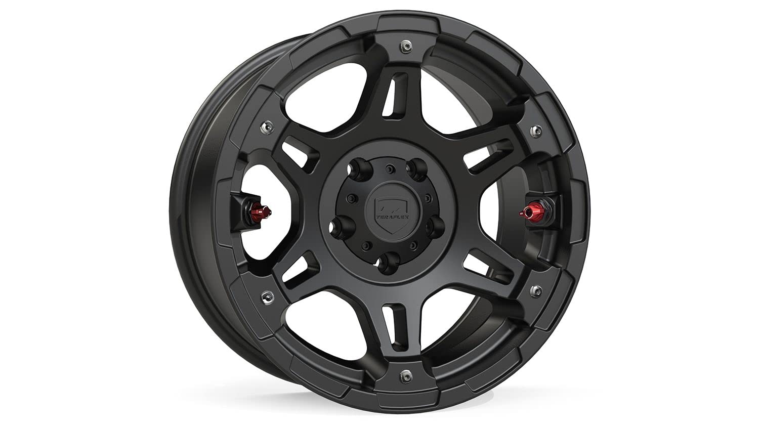 TeraFlex Off-Road Wheel Nomad Split Spoke – 5x5” – -12mm – Metallic Black