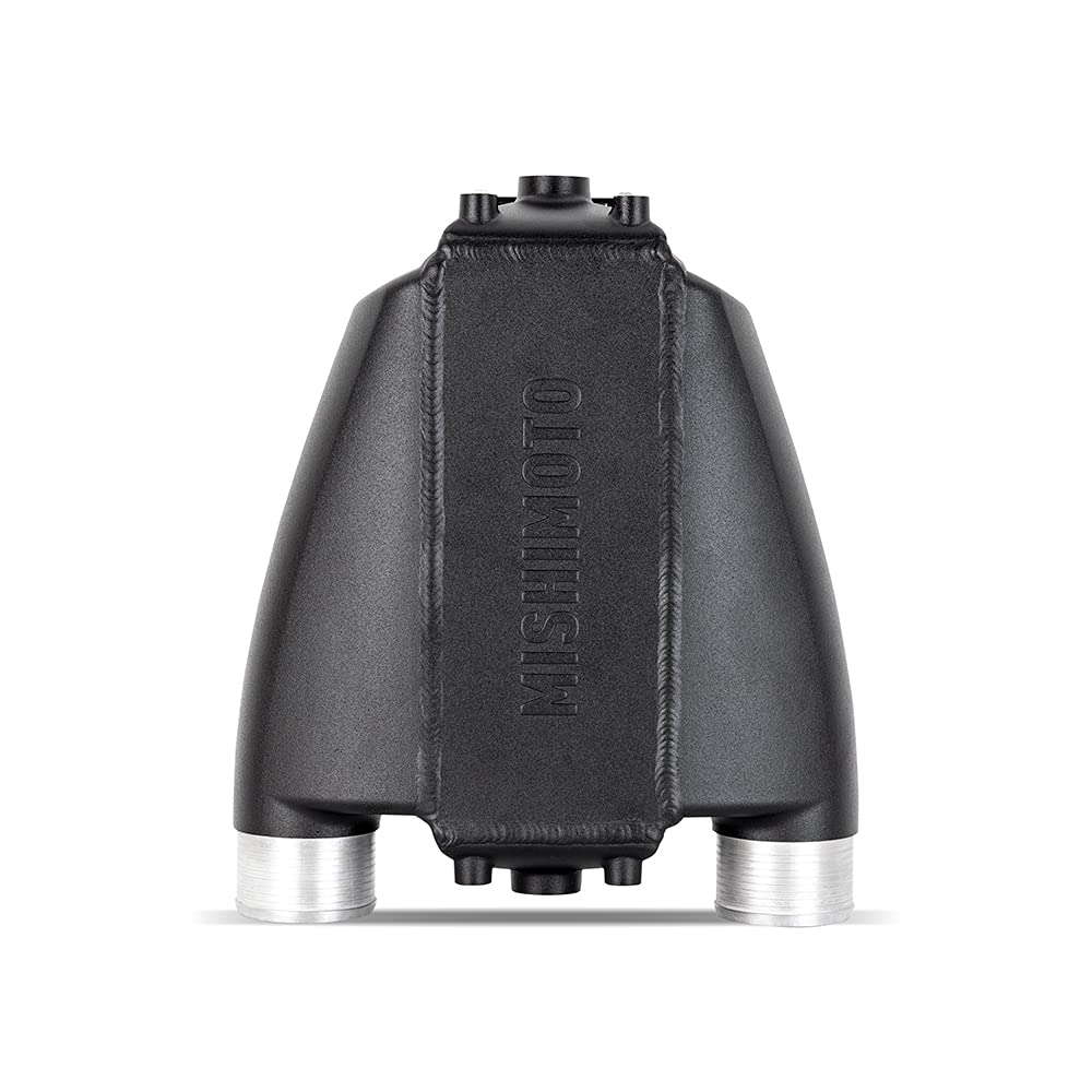 Mishimoto Universal Air-to-Water Intercooler MMINT-A2W-SP-1, Single-Pass Coolant Flow, 500HP - Same Side Inlet/Outlet
