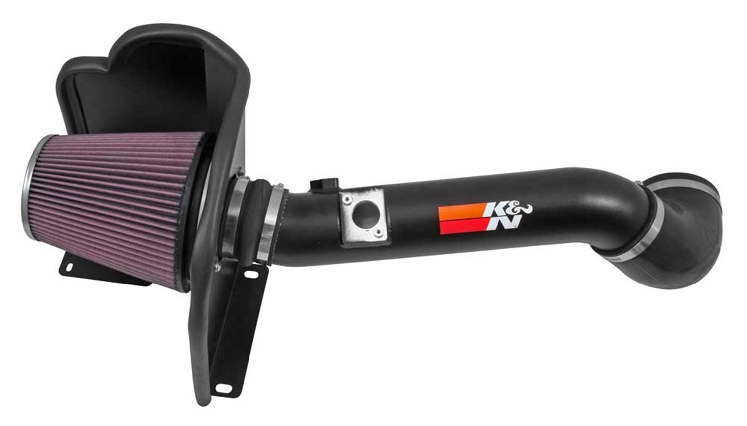 Cold Air Intake System K&N: High-Flow Air Filter, Increase Performance & Towing: Compatible with 2014-2015 Chevrolet/GMC: Silverado 2500 & 3500, Sierra 2500 & 3500, 77-3086KTK