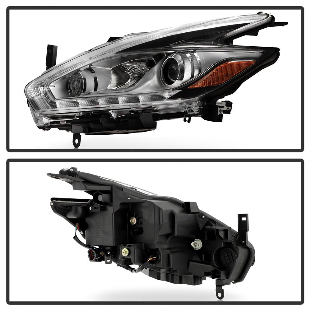 Nissan Murano 15-18 Spyder (OE) Full LED w/DRL Driver Side Headlight - OE Left