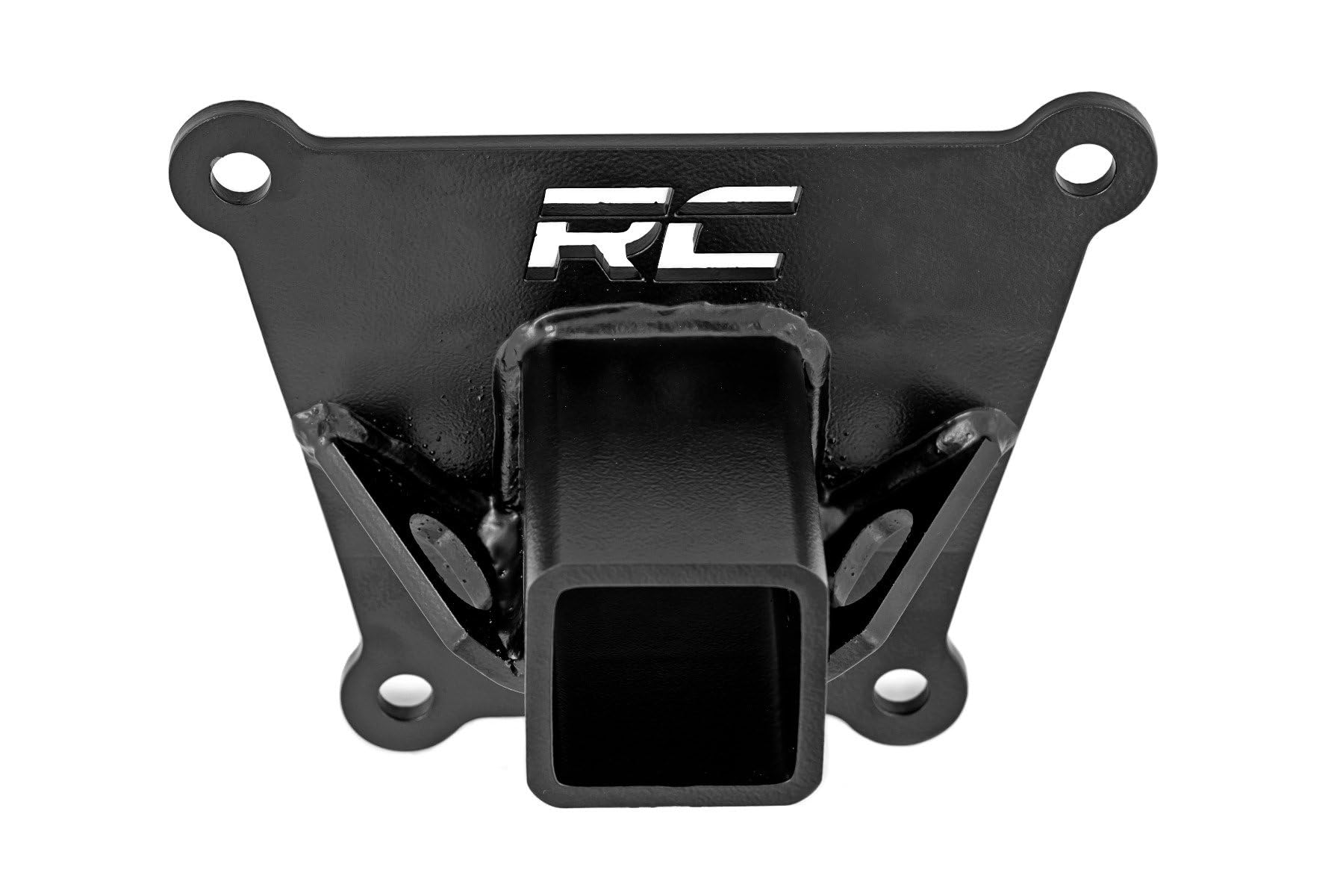 2" Rough Country UTV Receiver Hitch Plate for 19-22 Polaris RZR Turbo S - 93062,Black