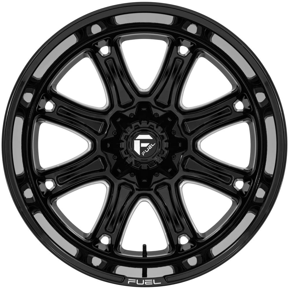 DARKSTAR FUEL OFF-ROAD 20X10 5X5/5.5 4.79-18mm GLOSS BLACK MILLED - FC853BE20108318N
