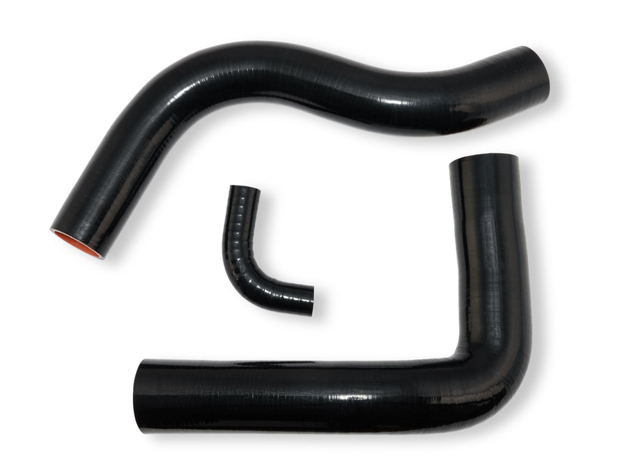 Scott Drake Radiator Hose Set Silicone for Small Block (260/289/302) Engines, Compatible with 1964-1968 Ford Mustangs, Model C5ZE-8260/86-BK