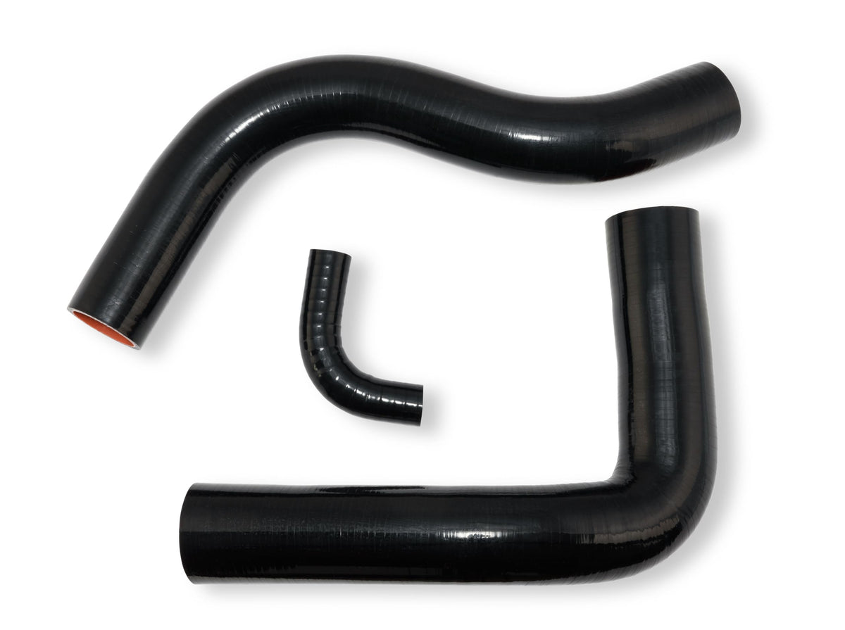 Scott Drake Radiator Hose Set Silicone for Small Block (260/289/302) Engines, Compatible with 1964-1968 Ford Mustangs, Model C5ZE-8260/86-BK