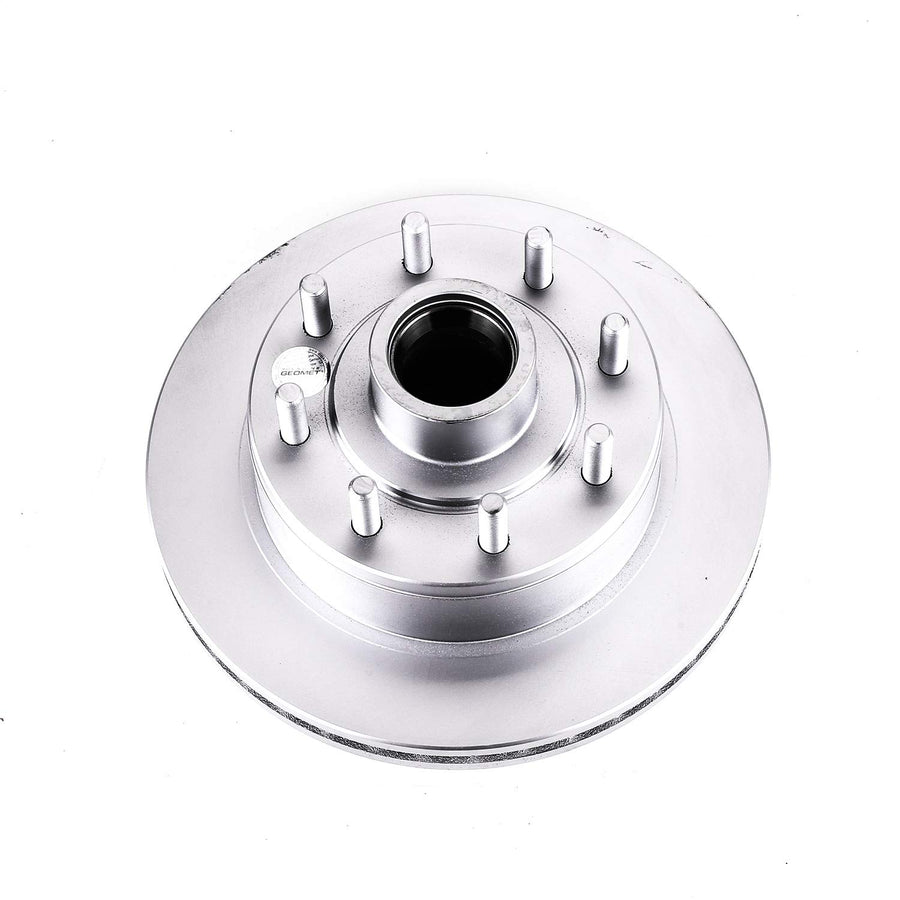 Power Stop Front AR8546EVC Brake Rotor Coated Geomet For E-, E-250, E-250 Econoline, E-350 Club Wagon, E-350 Econoline, E-350 Econoline Club Wagon, E-350 Super Duty [Model Specific]
