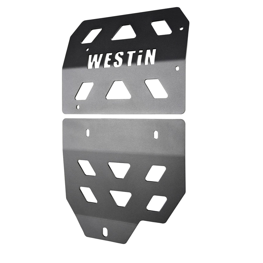 42-21075 Westin Transmission Pan Skid Plate fits 2018-2025 Wrangler JL (Exc Diesel, Manual Trans, Turbo) (Exc 4xe)