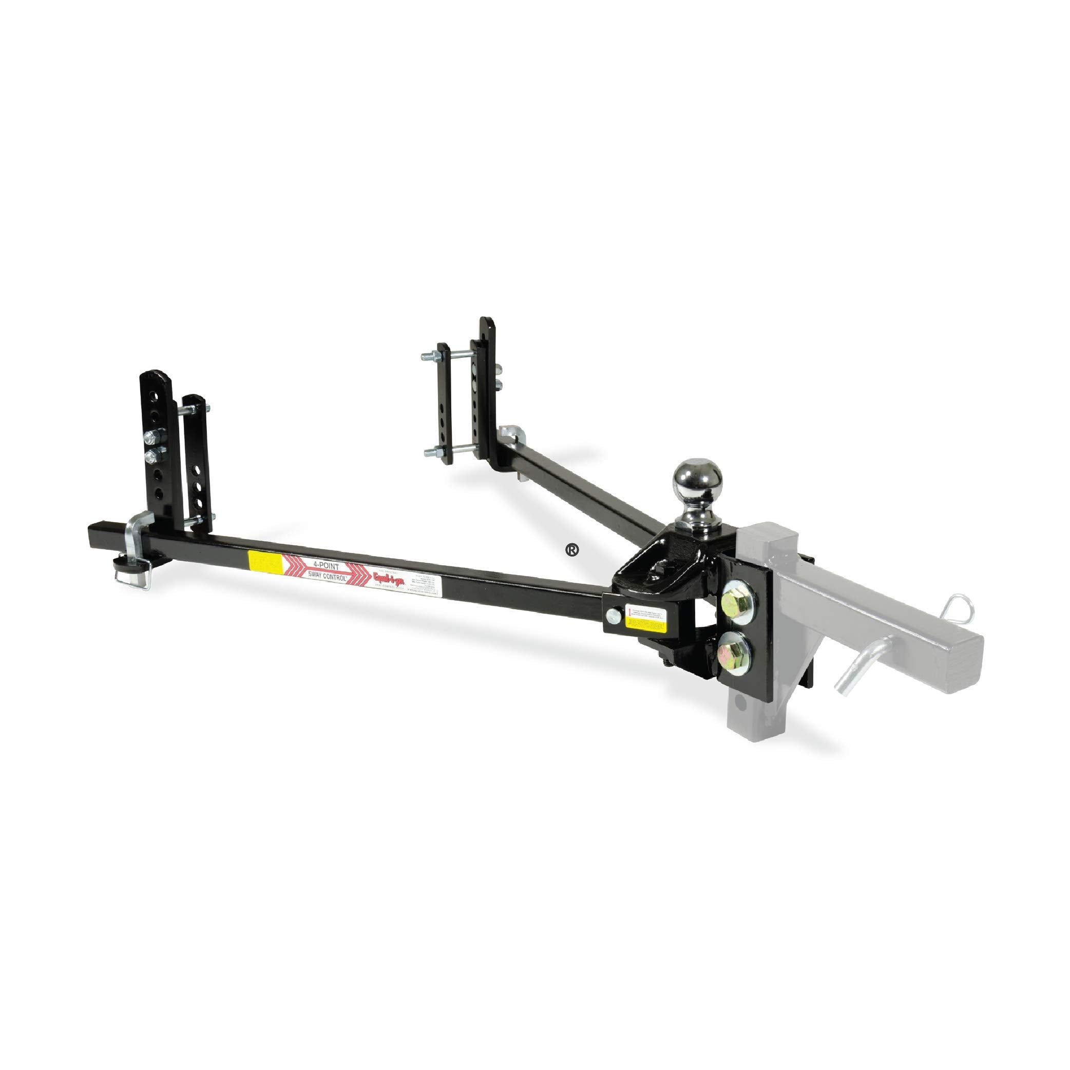 Equal-i-zer Sway Control 4-point Hitch, 90-00-1401, 14,000 Lbs Trailer Weight Rating, 1,400 Lbs Tongue Weight Rating, Weight Distribution Kit DOES NOT Include Hitch Shank, Ball NOT Included