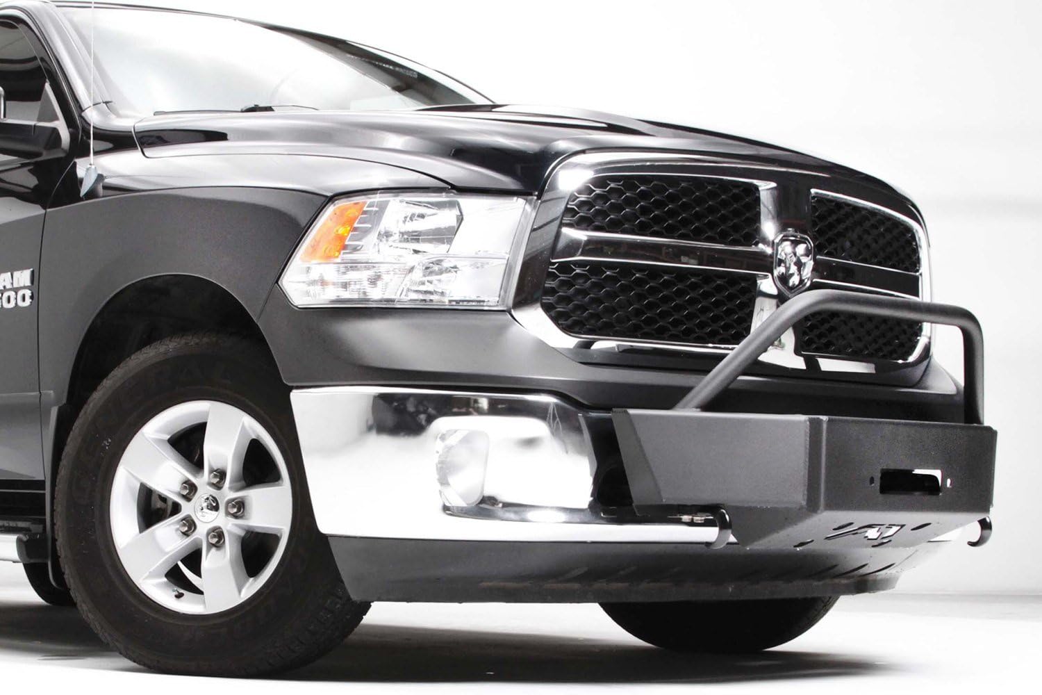 03-18 RAM HD FAB FOURS 25-5500 WNCHMNT, Black