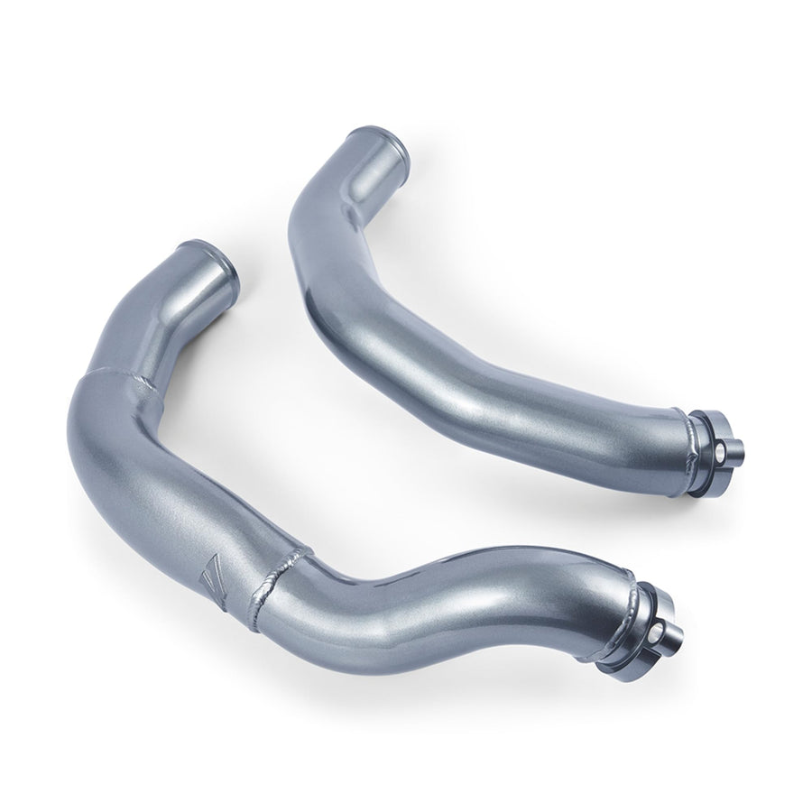 Mishimoto Charge Pipe Kit Performance, Color Matched Compatible With BMW F8X M3/M4 2015–2020, Frozen Dark Gray